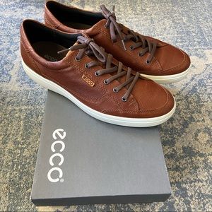 Ecco soft 7, NEW cognac men’s shoes